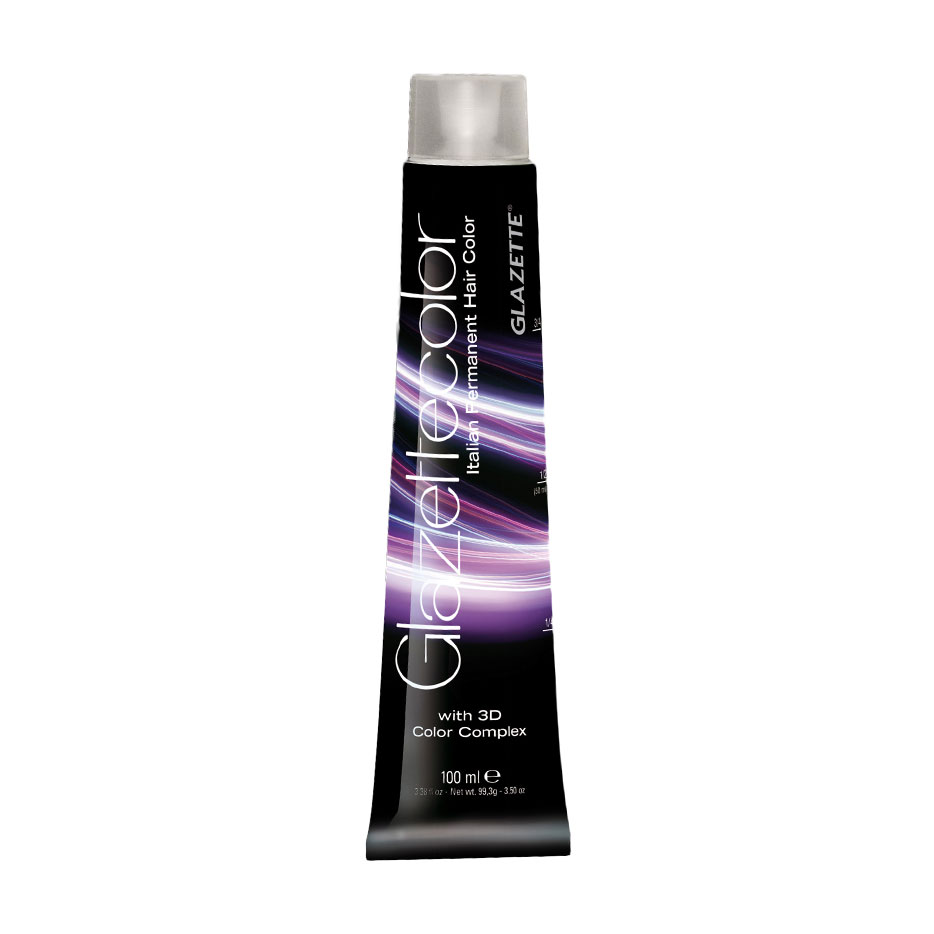 Перманентна фарба-догляд для волосся Itely Hairfashion Glazette Color 6CL Dark Tan Blonde, 100 мл